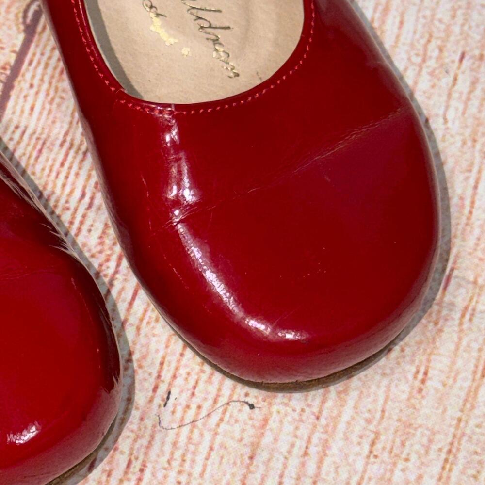 Strasburg Children Red Patent Leather Mary Jane Shoes Size 8 - Picture 5 of 7